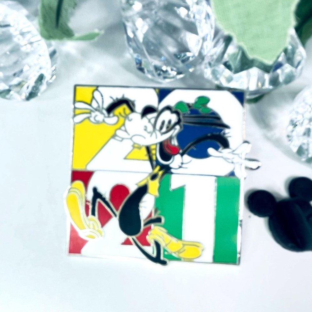 2/$18 Disney Parks 2021 Goofy Pin